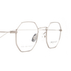Eyepetizer® Irregular Eyeglasses: Ian color Matte Grey C 1-OP - product thumbnail 3/3.