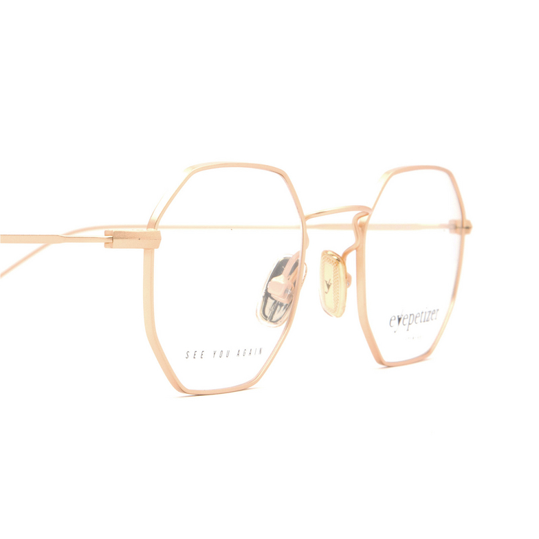 Eyepetizer IAN Eyeglasses C 4-OP matte gold - 3/4