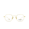 Eyepetizer® Irregular Eyeglasses: Ian color Gold C.4 - product thumbnail 1/3.