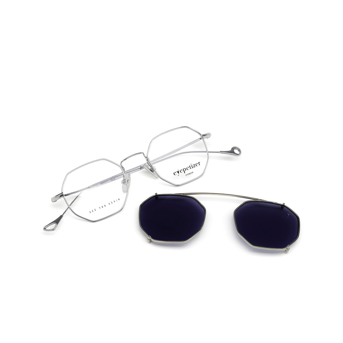 Eyepetizer IAN VINTAGE Eyeglasses C.1 Silver - product thumbnail 7/8