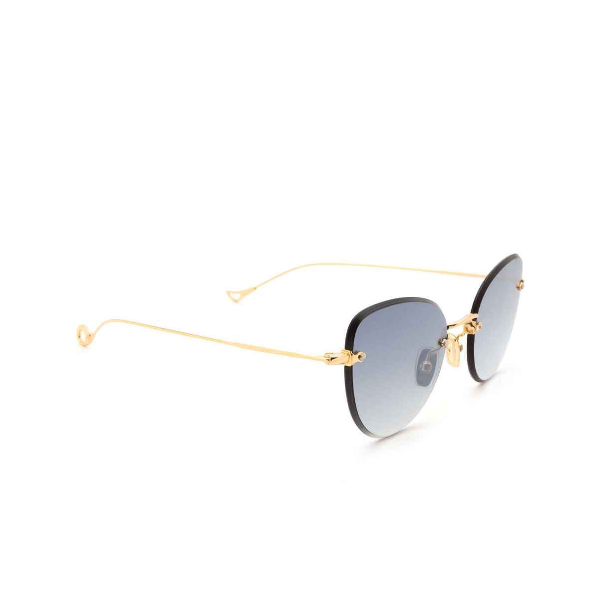 Eyepetizer LIZ Sunglasses C.4-25F Gold - three-quarters view