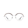 Eyepetizer LUMIERE Eyeglasses C.1 blue and silver - product thumbnail 1/4