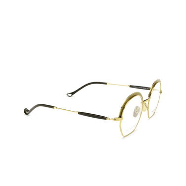 Eyepetizer LUMIERE Eyeglasses C.4 green and gold - three-quarters view