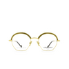 Eyepetizer LUMIERE Eyeglasses C.4 green and gold - product thumbnail 1/4