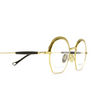 Eyepetizer LUMIERE Eyeglasses C.4 green and gold - product thumbnail 3/4