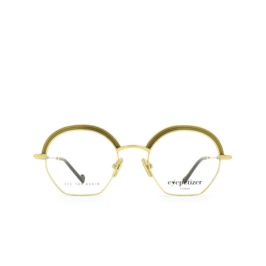 Eyepetizer LUMIERE Eyeglasses C.4 green and gold - front view