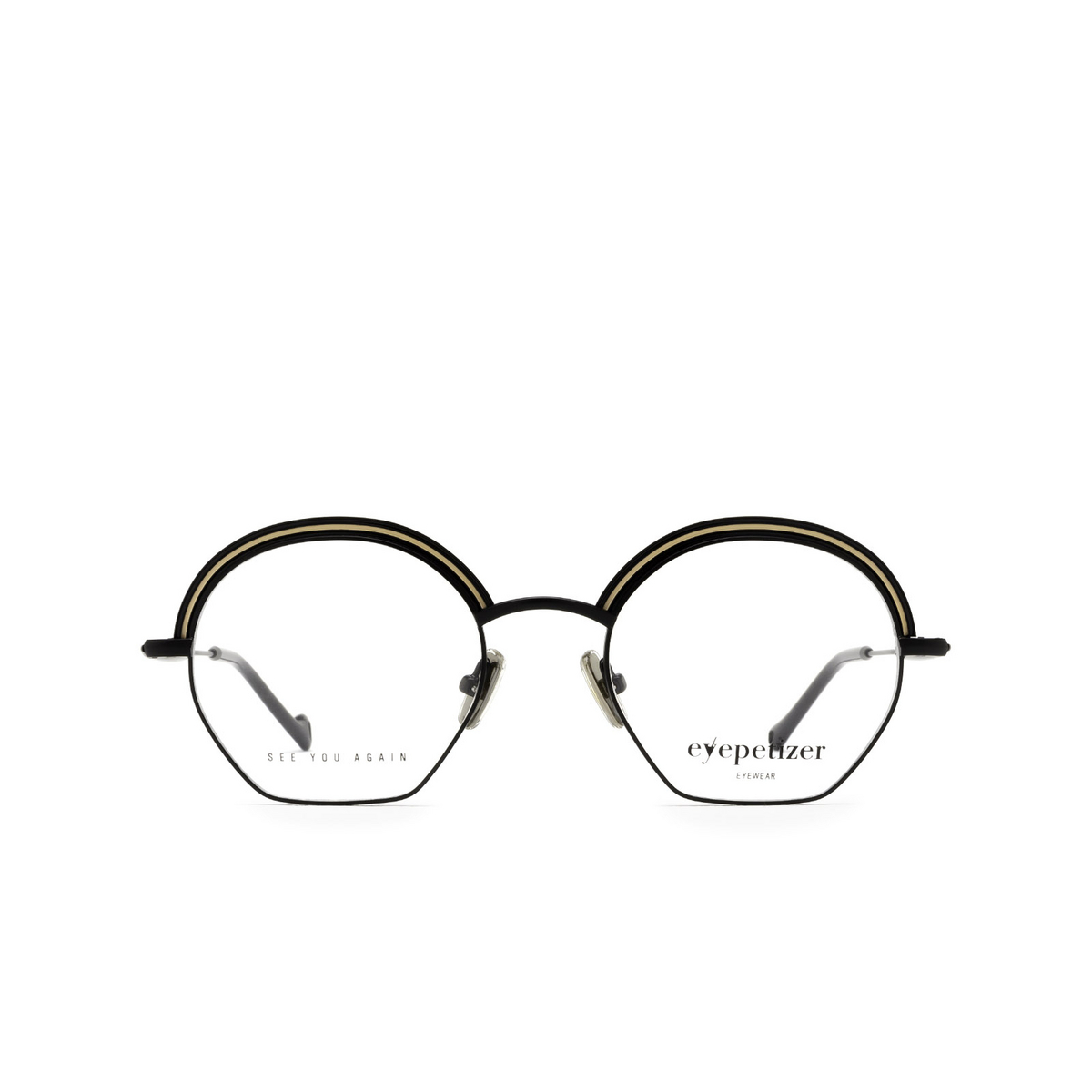 Eyepetizer LUMIERE Eyeglasses C.6 Black - front view