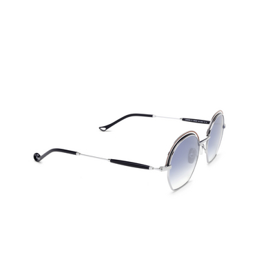 Eyepetizer LUMIERE Sunglasses C.1-26F blue and silver - three-quarters view