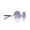 Eyepetizer LUMIERE Sunglasses C.1-26F blue and silver - product thumbnail 3/4