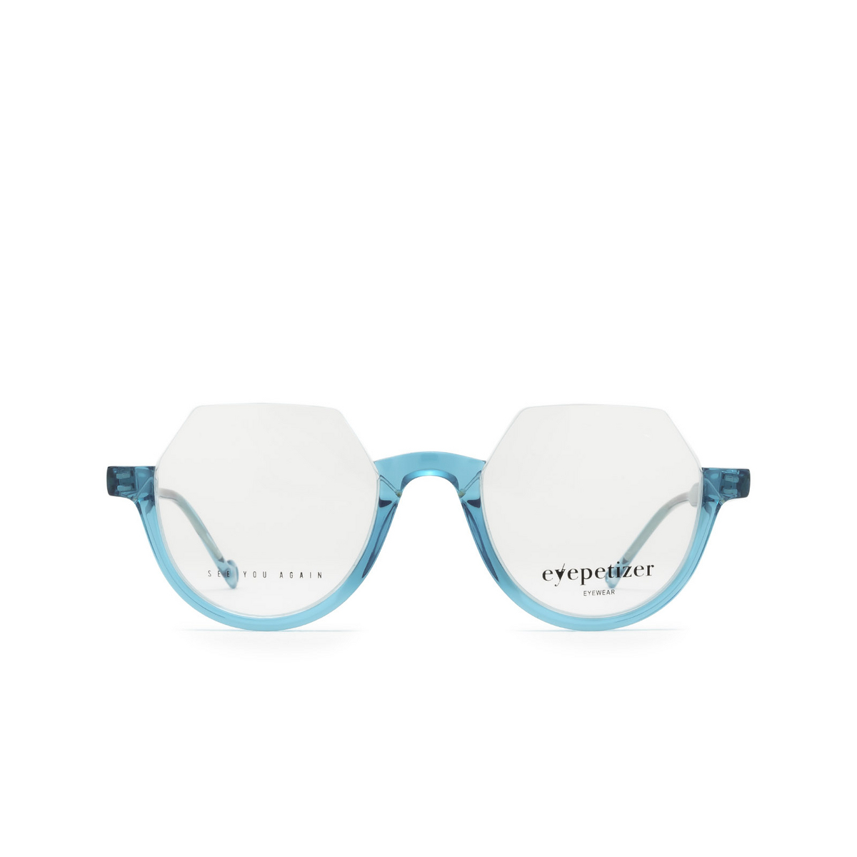 Eyepetizer MARY Eyeglasses C.I/I Teal Blue - front view
