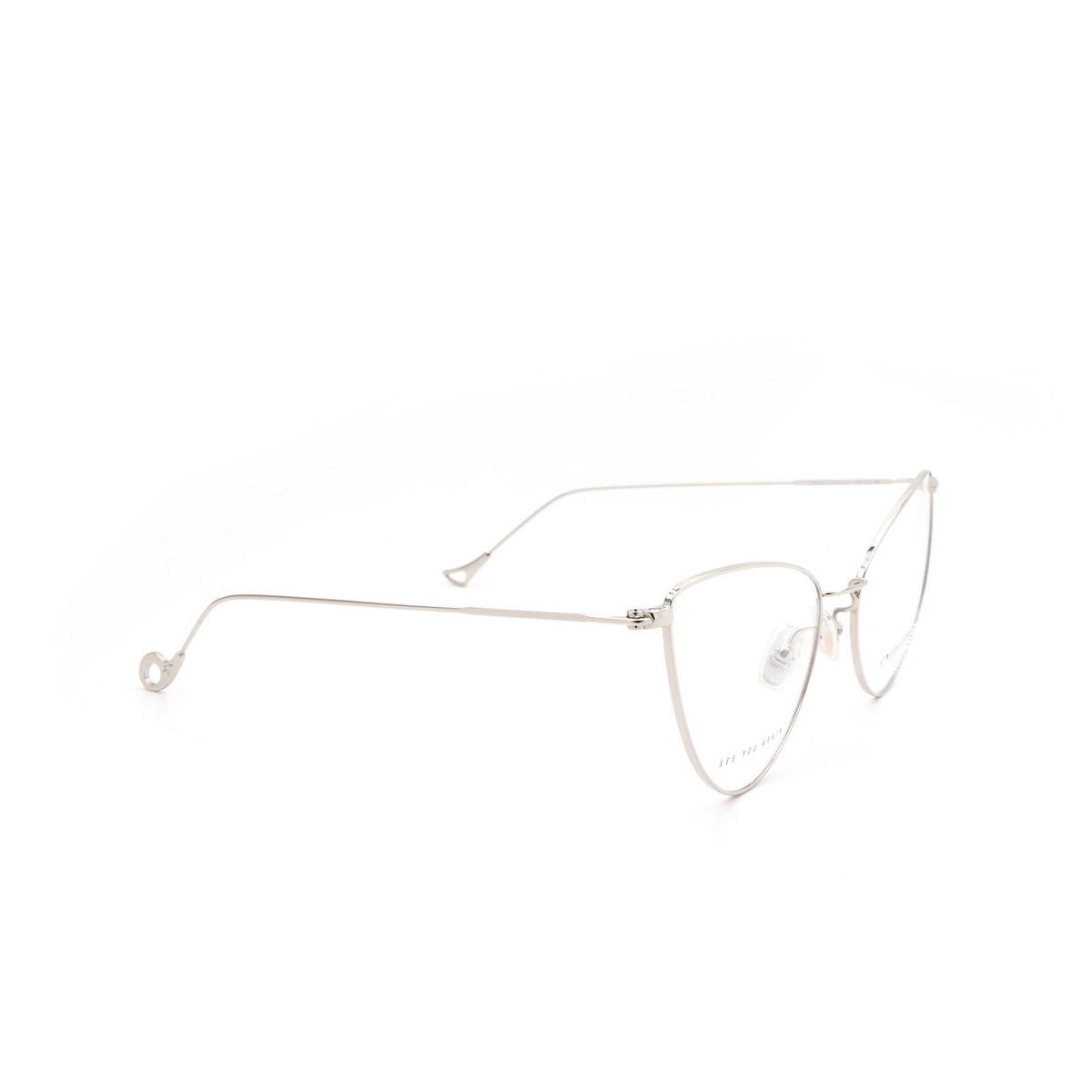 Eyepetizer® Cat-eye Eyeglasses: Natalia color Silver C 1 - 2/3.