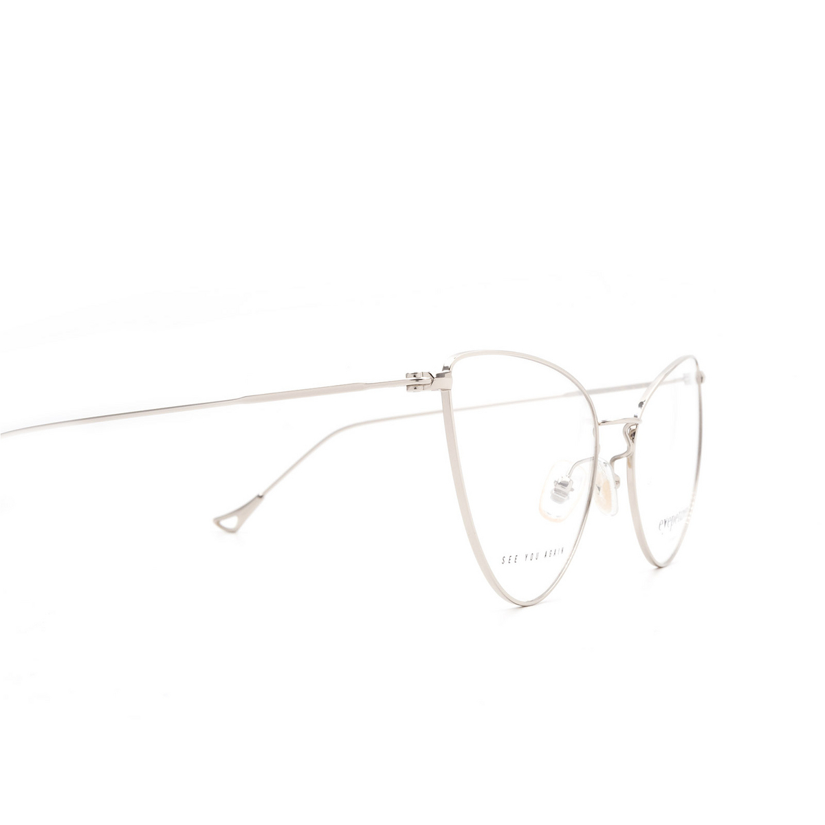 Eyepetizer® Cat-eye Eyeglasses: Natalia color Silver C 1 - 3/3.