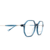 Occhiali da vista Eyepetizer NEUF C.1-Z transparent blue - anteprima prodotto 3/4