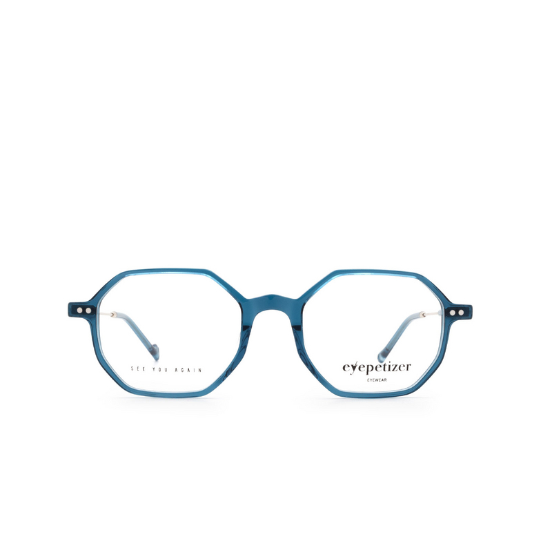 Gafas graduadas Eyepetizer NEUF C.1-Z transparent blue - 1/4