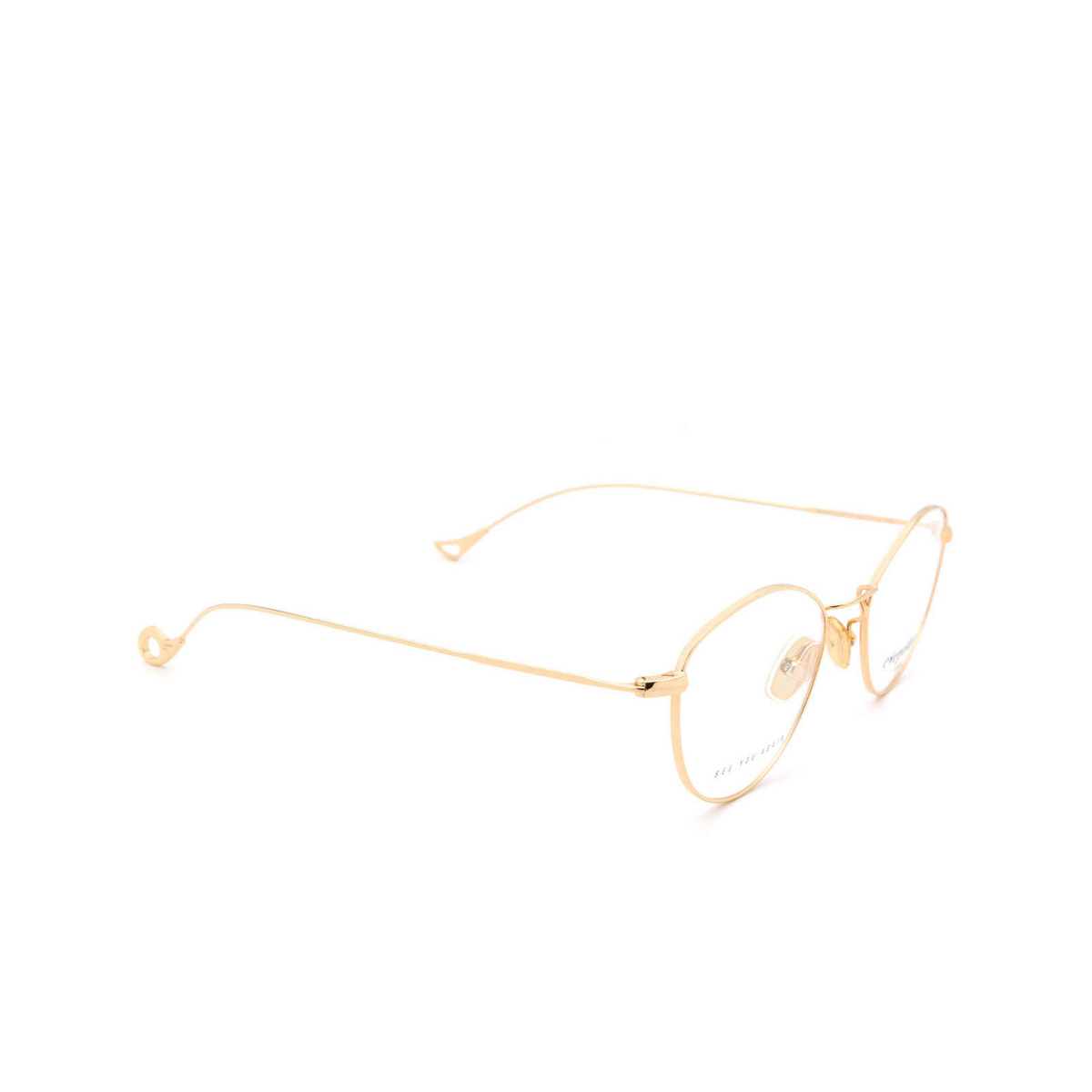 Eyepetizer NICOLE Eyeglasses C.4 Gold - three-quarters view