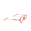 Eyepetizer® Round Eyeglasses: Onze color Orange C.1-K - product thumbnail 2/3.