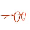 Eyepetizer® Round Eyeglasses: Onze color Orange C.1-K - product thumbnail 3/3.
