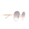 Occhiali da sole Eyepetizer ORANGERIE C.9-J-18F rose gold - anteprima prodotto 3/4