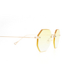 Occhiali da sole Eyepetizer OSCAR C 2-14F gold - anteprima prodotto 3/4