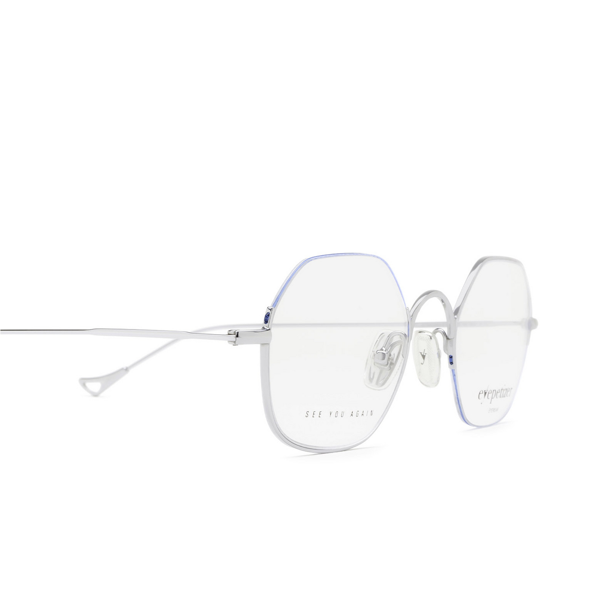 Occhiali da vista Eyepetizer OTTAGONO C.1 Silver - anteprima prodotto 3/4