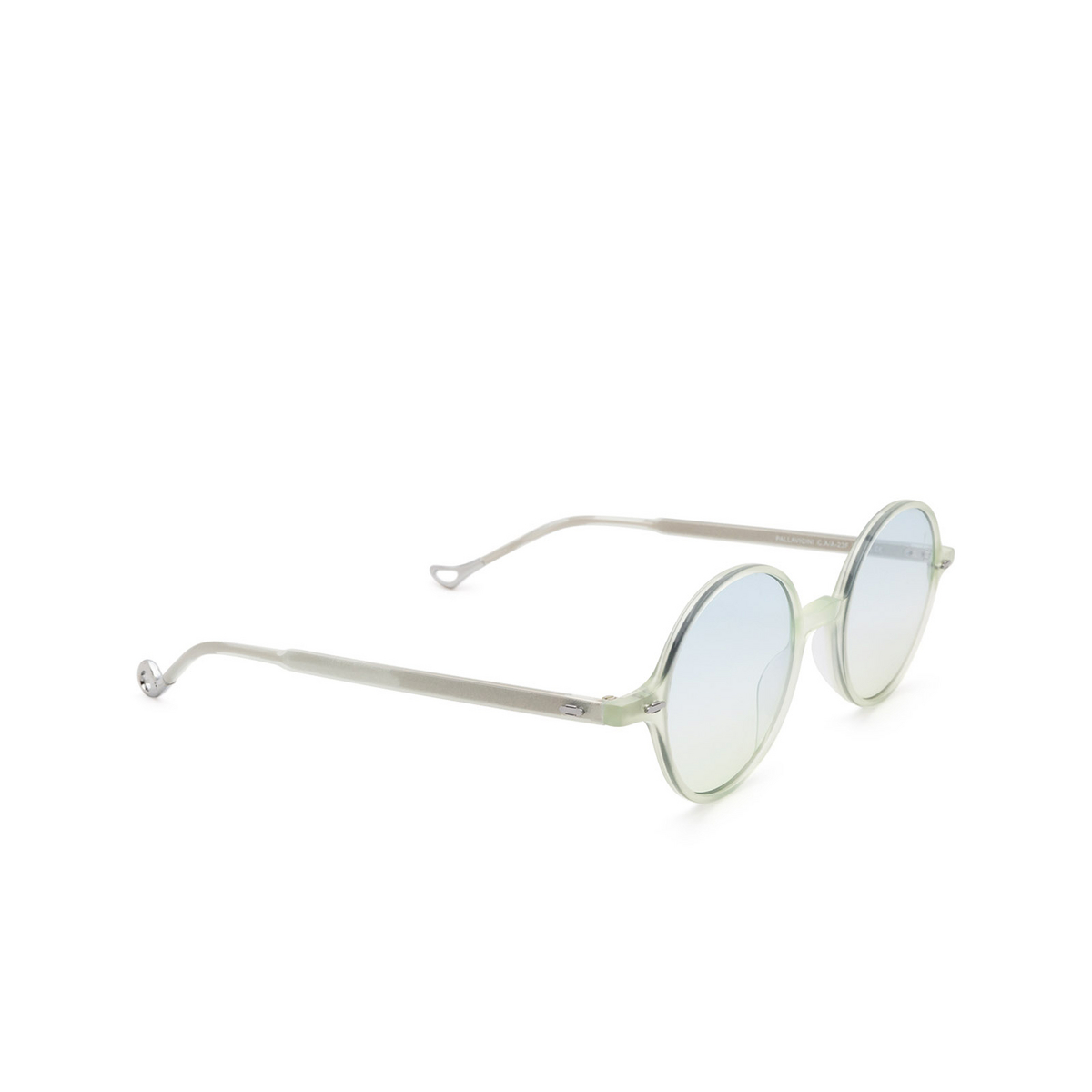 Eyepetizer PALLAVICINI Sunglasses C.A/A-23F Green Aqua Marine - three-quarters view