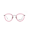 Eyepetizer® Round Eyeglasses: Pascal color Cyclamen C 3-H - product thumbnail 1/3.