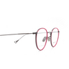 Eyepetizer® Round Eyeglasses: Pascal color Cyclamen C 3-H - product thumbnail 3/3.