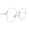 Eyepetizer® Irregular Eyeglasses: Paul color Silver C 1 - product thumbnail 3/3.