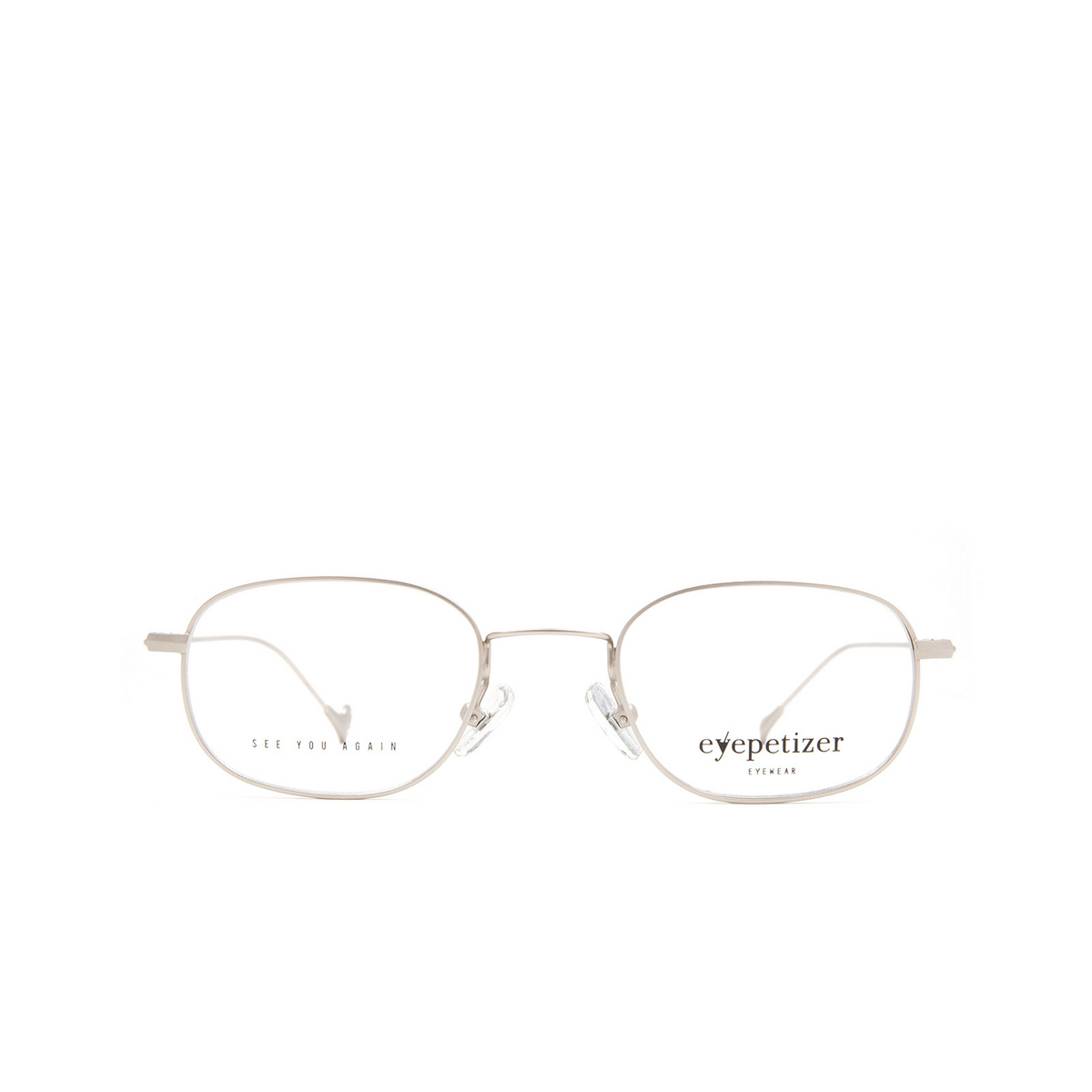 Eyepetizer PHILIPPE Eyeglasses C 1-OP Matte Silver - front view