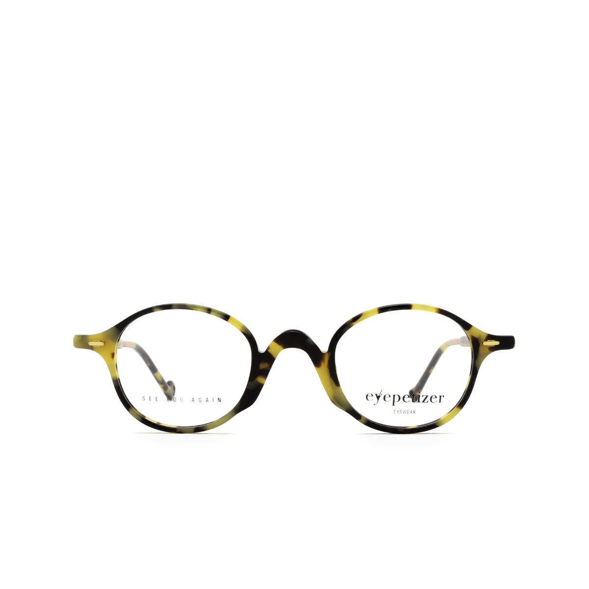 Eyepetizer® Round Eyeglasses: Pieter color Avana C.f-i - product thumbnail 1/3.