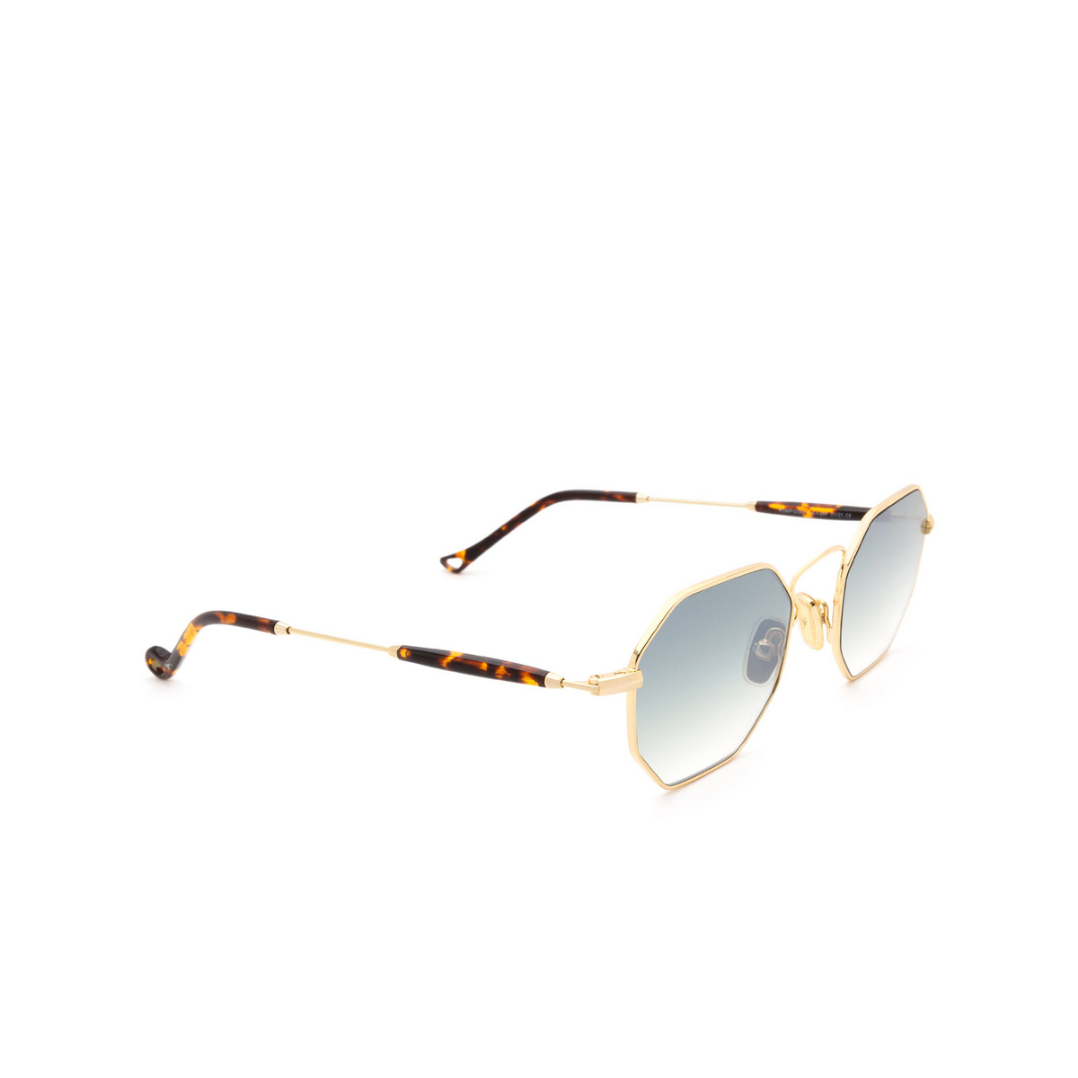 Eyepetizer POMPIDOU Sunglasses C.4-I-25F Gold - three-quarters view