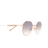 Gafas de sol Eyepetizer POMPIDOU C.9-J-18F rose gold - Miniatura del producto 3/4