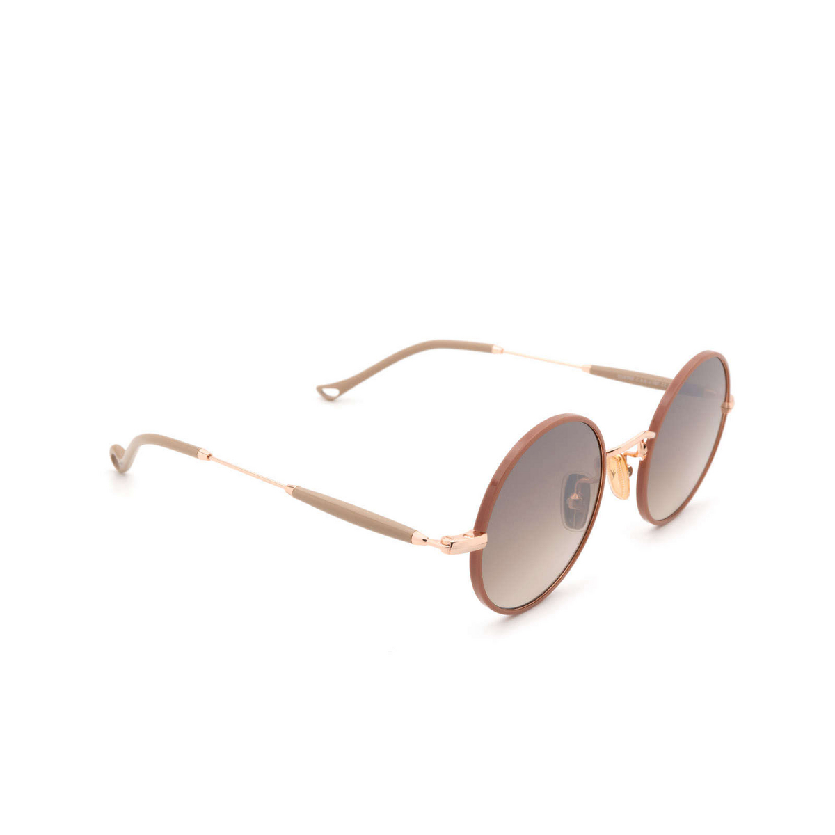 Eyepetizer QUATRE Sunglasses C.9-E-J-18F Pinkish Brown - three-quarters view