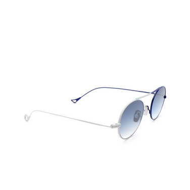 Gafas de sol Eyepetizer S.EULARIA C.19-12F white & blue - Vista tres cuartos