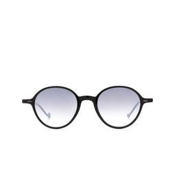 Eyepetizer® Round Sunglasses: Sforza color Black C.A-27F.