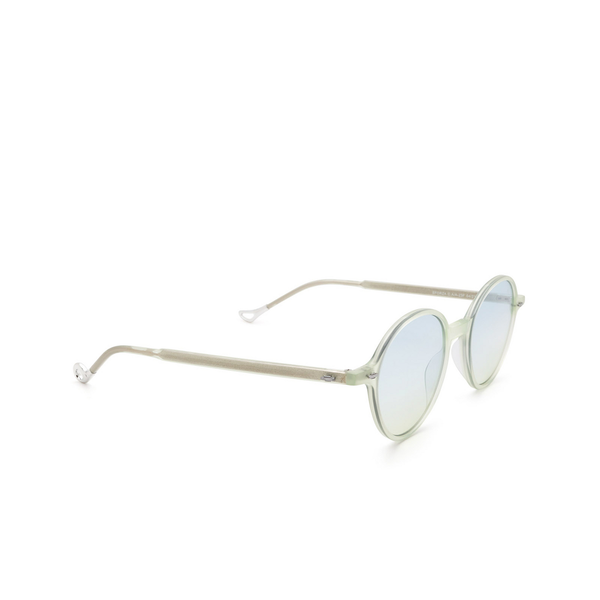 Eyepetizer SFORZA Sunglasses C.A/A-23F Green Aquamarine - three-quarters view