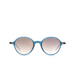 Eyepetizer® Round Sunglasses: Sforza color Blue C.Z-18F.