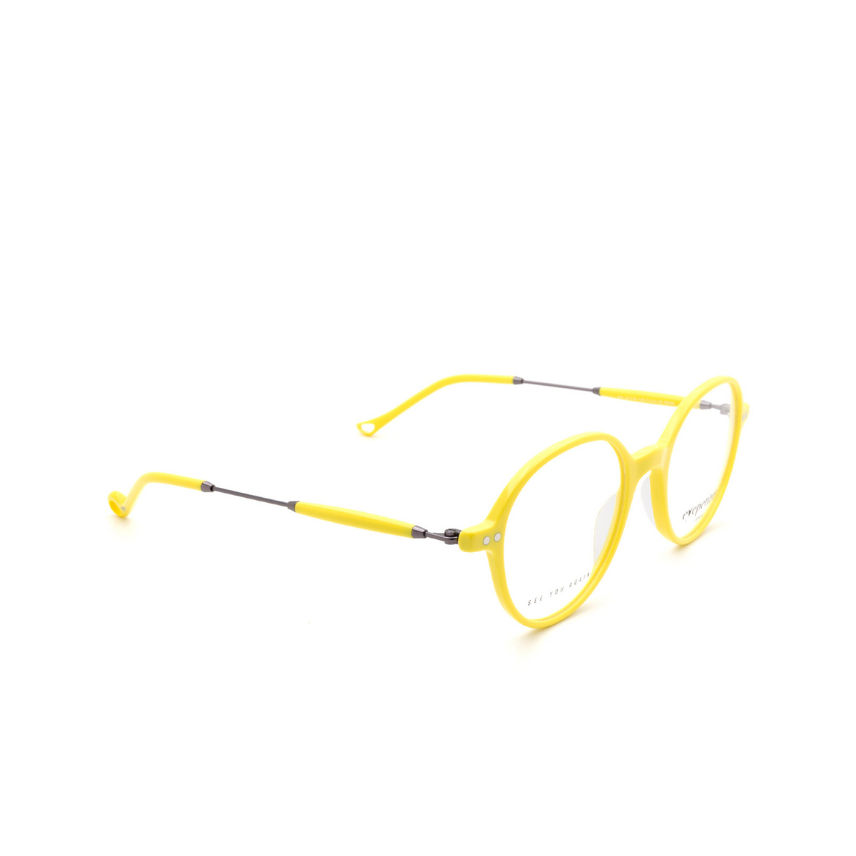 Eyepetizer SIX Eyeglasses C.3-U Yellow - three-quarters view