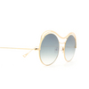 Eyepetizer SOFIA Sunglasses C.4-11F gold - product thumbnail 3/4