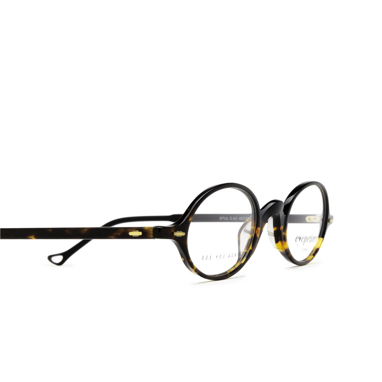 Eyepetizer STIJL Eyeglasses C.A/I black and avana - 3/4