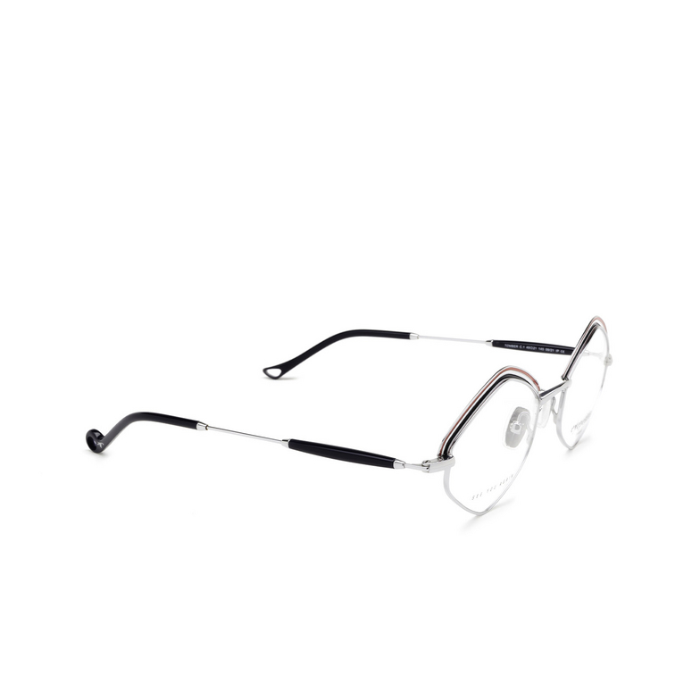 Lunettes de vue Eyepetizer TOMBER C.1 blue and silver - 2/4