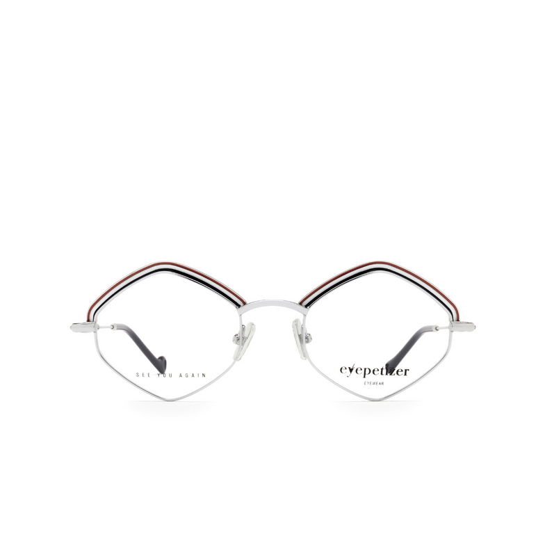 Lunettes de vue Eyepetizer TOMBER C.1 blue and silver - 1/4