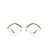Gafas graduadas Eyepetizer TOMBER C.4 green and gold - Miniatura del producto 1/4