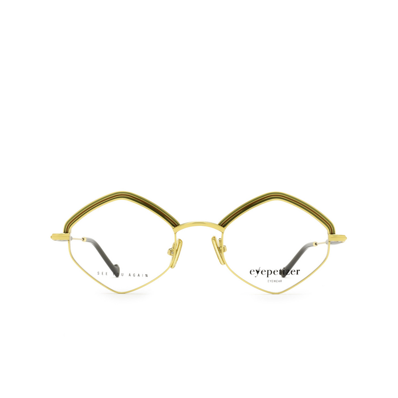 Gafas graduadas Eyepetizer TOMBER C.4 green and gold - 1/4