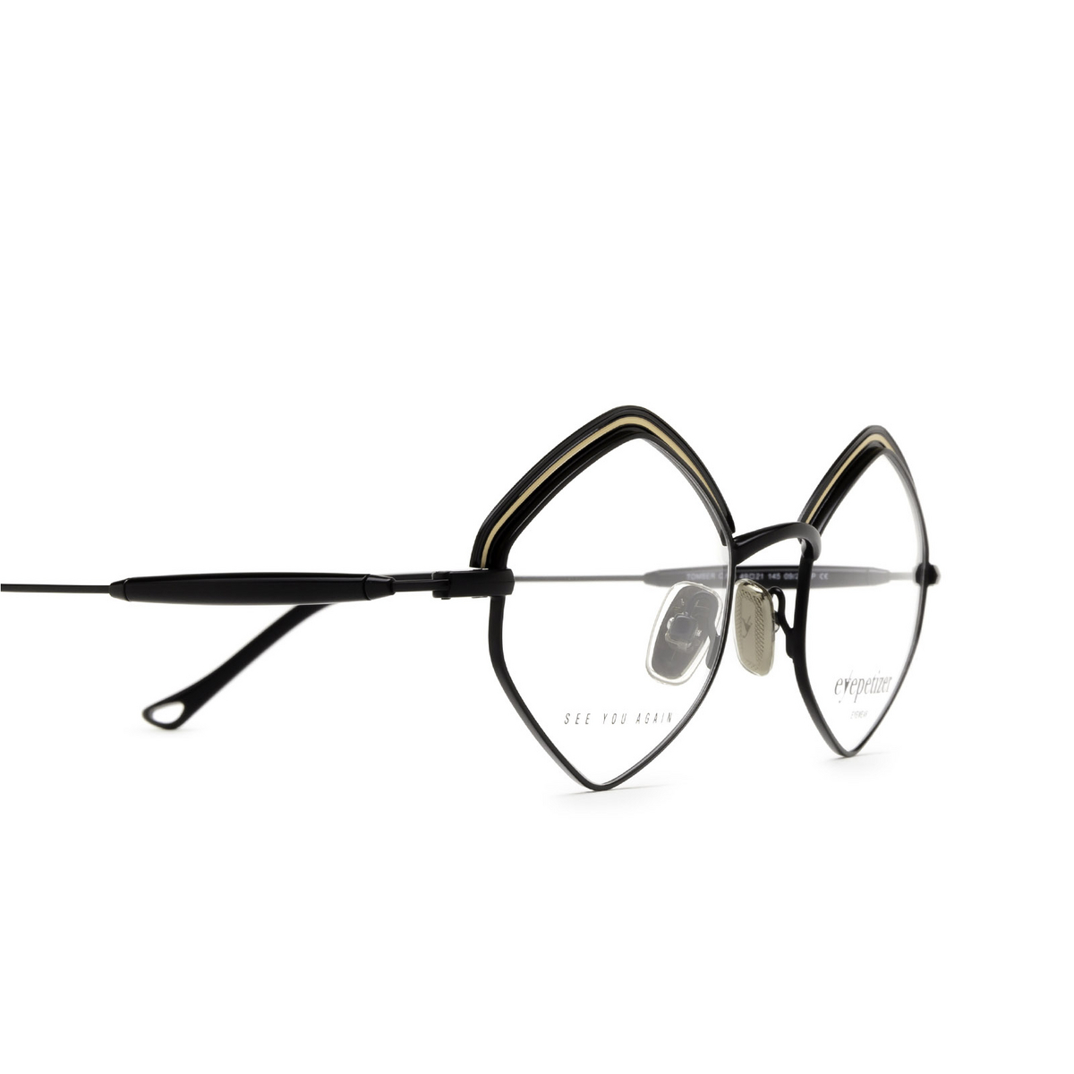 Eyepetizer TOMBER Eyeglasses C.6 Black - product thumbnail 3/4