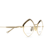 Gafas graduadas Eyepetizer TOMBER C.9 beige and rose gold - Miniatura del producto 3/4