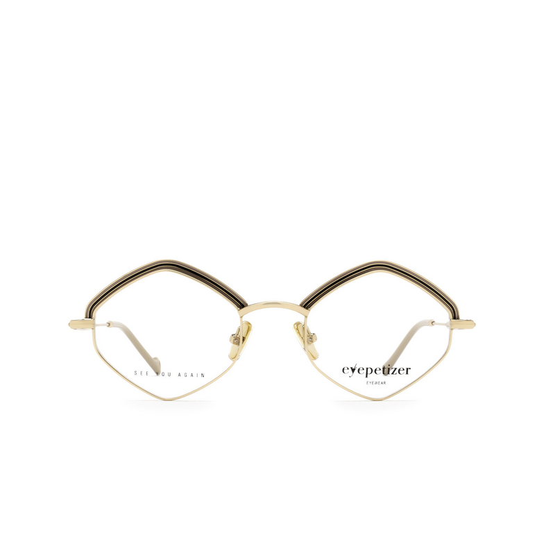 Gafas graduadas Eyepetizer TOMBER C.9 beige and rose gold - 1/4