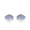 Eyepetizer TOMBER Sunglasses C.1-26F blue and silver - product thumbnail 1/4