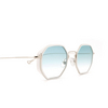 Eyepetizer TOMMASO Sunglasses C.C-1-21 white matt - product thumbnail 3/4
