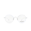 Eyepetizer® Round Eyeglasses: Tondo color Silver C.1 - product thumbnail 1/3.